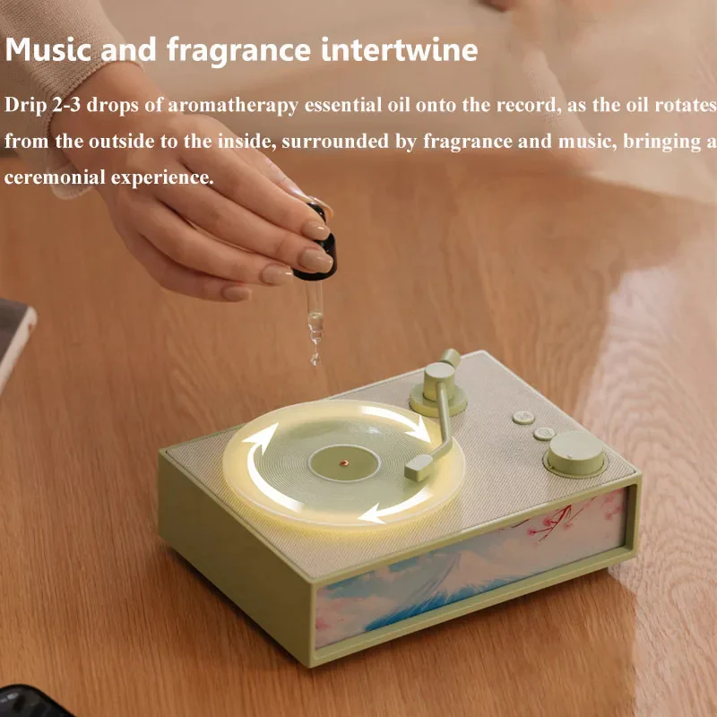 Aromatherapy Bluetooth Speaker with Night Light - Image 2