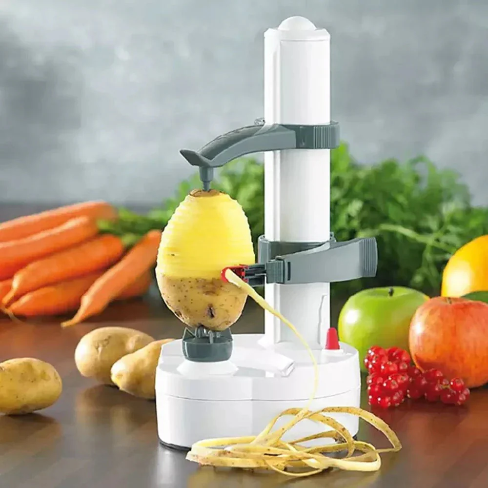 Automatic electric potato peelers