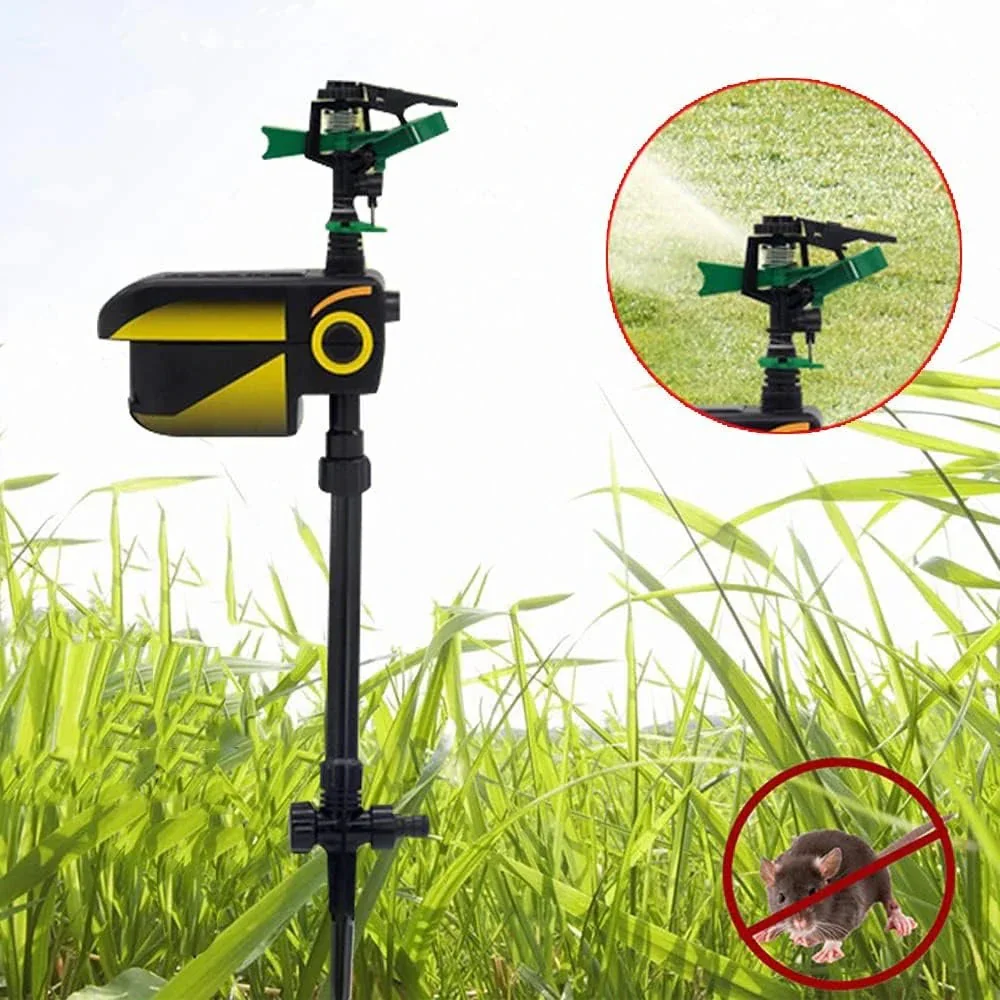 Automatic Motion-Activated Animal Repellent Garden Sprinkler - Animal Sensor Outdoor Lawn Yard Water Sprinkler - Image 2