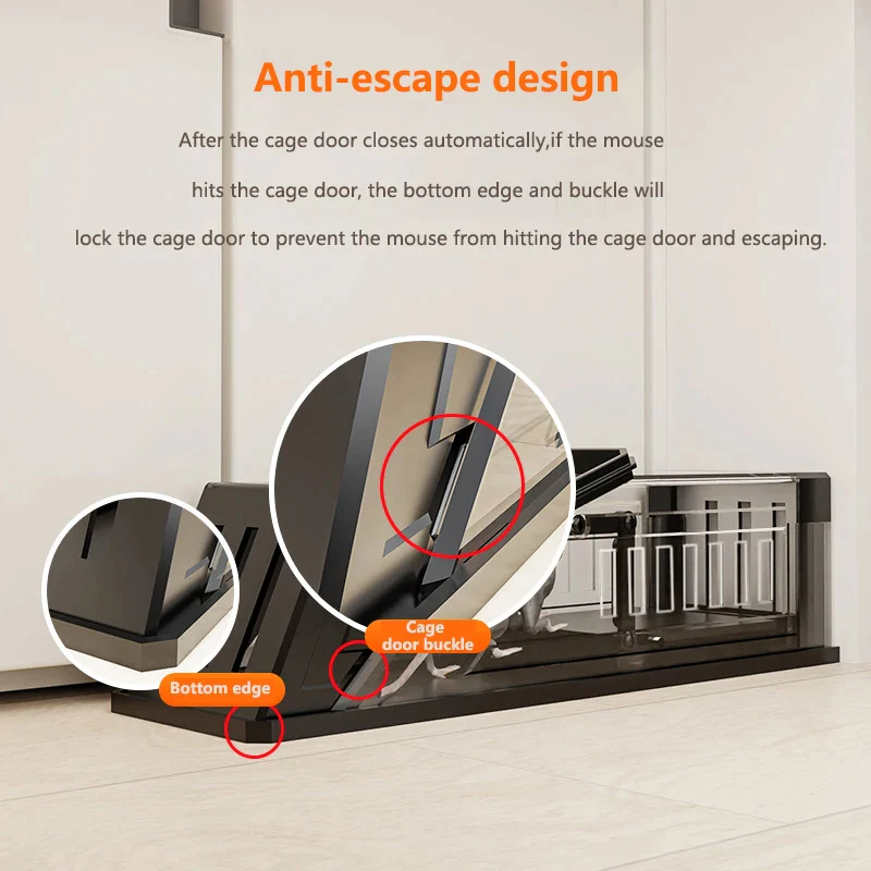 Automatic Mouse Trap Cage with Sensitive Trigger - Image 4
