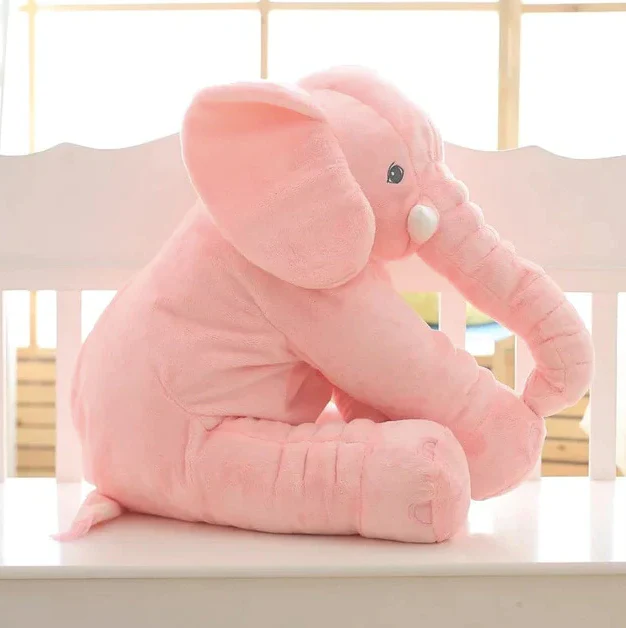 Baby Elephant Cuddle Pillow - Image 2