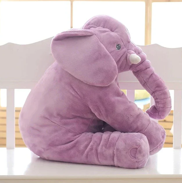 Baby Elephant Cuddle Pillow - Image 4