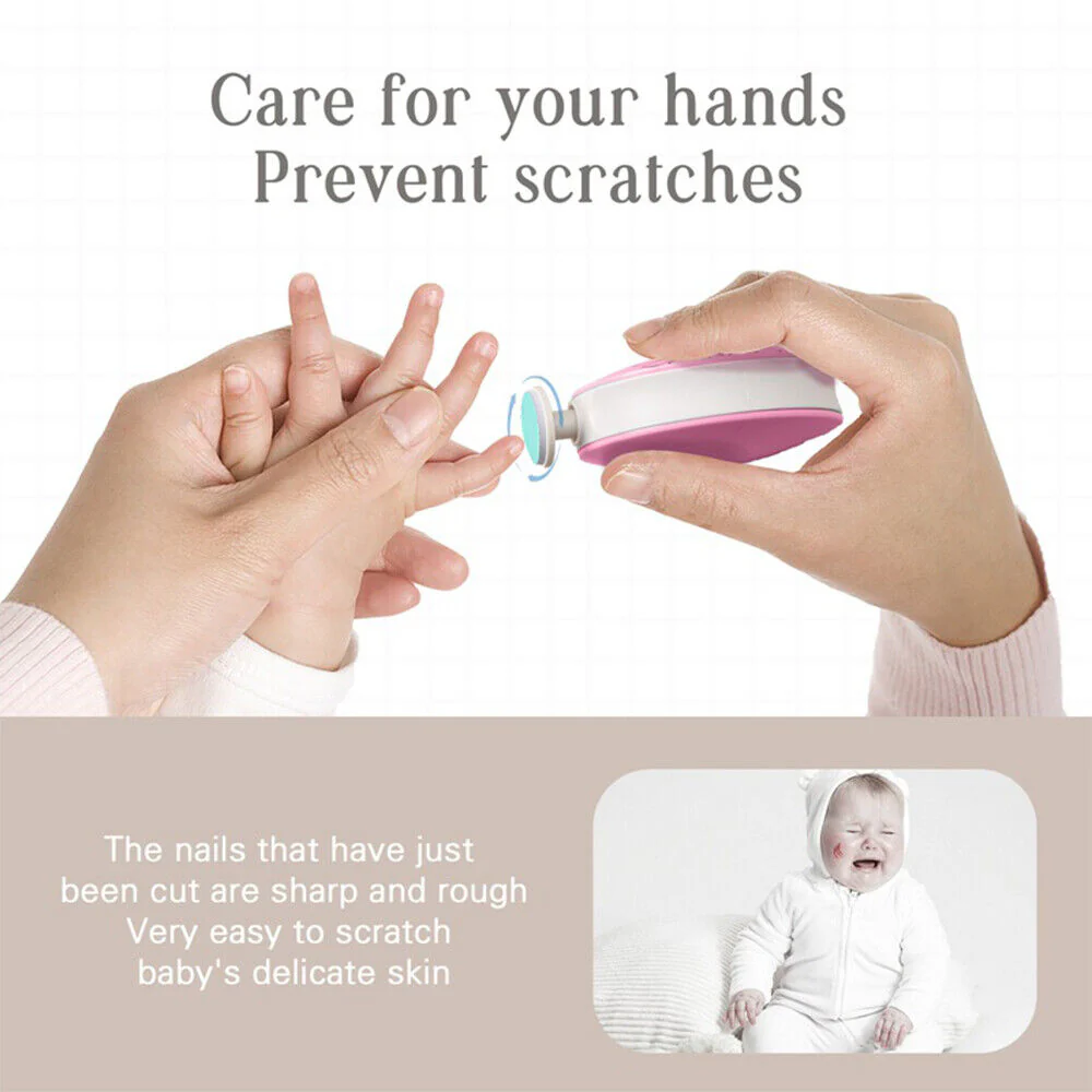 Baby Nail Trimmer with 6 Grinding Heads - Image 6
