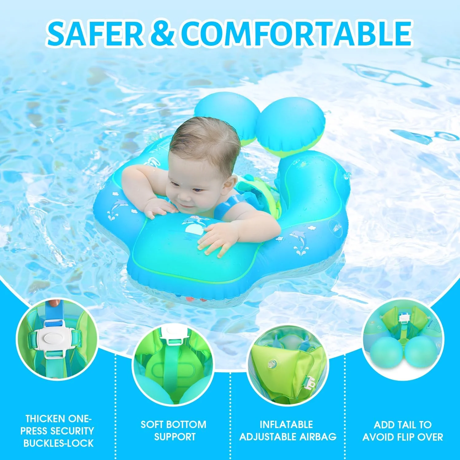 Baby Swim Float Canopy - Image 5