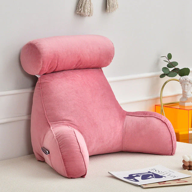 Backrest Pillow With Arms & Adjustable Headrest - Image 3