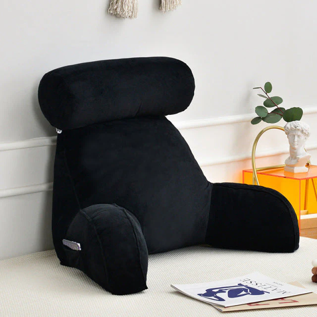 Backrest Pillow With Arms & Adjustable Headrest - Image 4