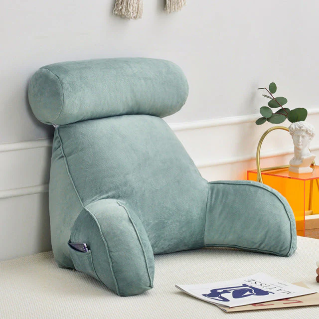 Backrest Pillow With Arms & Adjustable Headrest - Image 7
