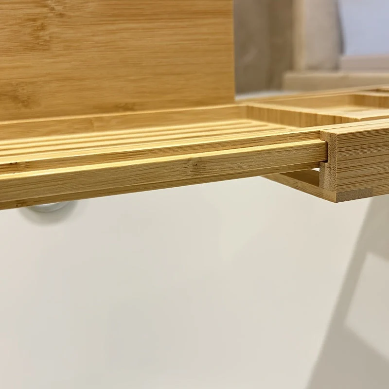 Bamboo Bathtub Tray - For Ultimate Relaxation - Image 7