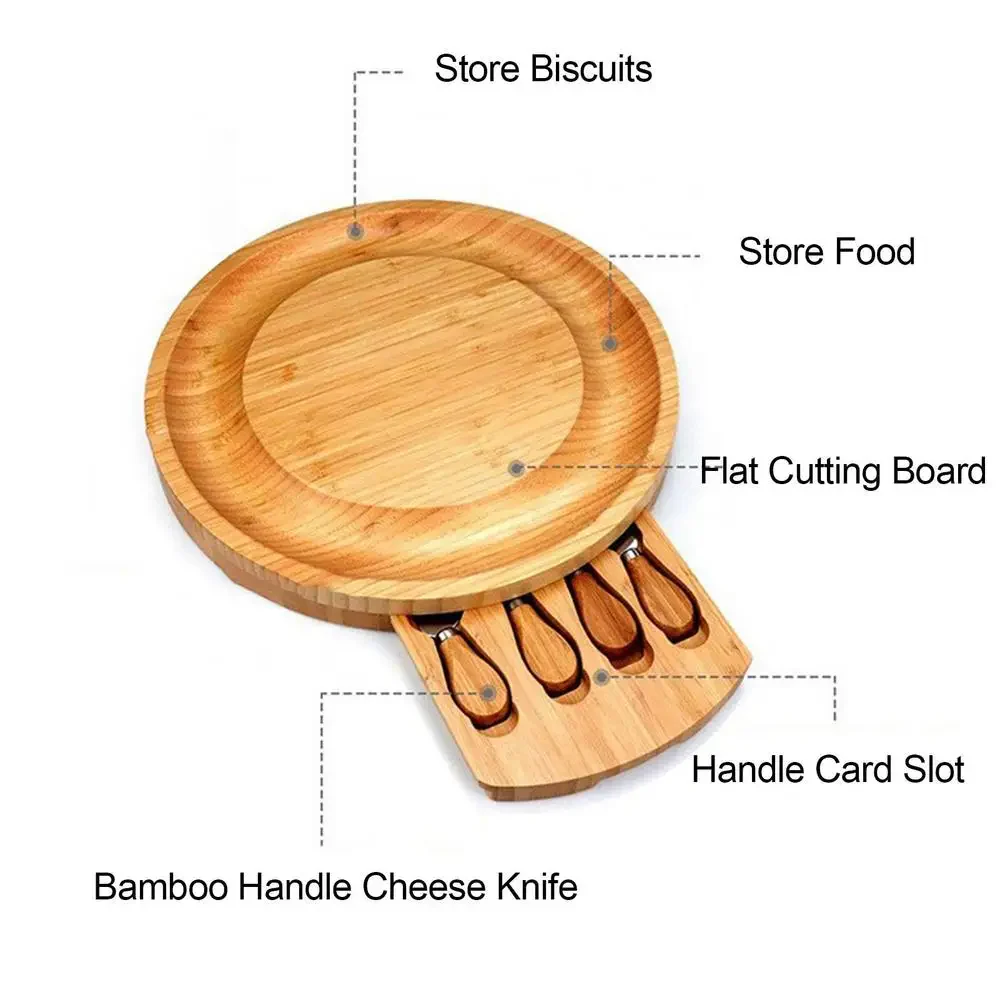 Bamboo Cheese Board - Image 3
