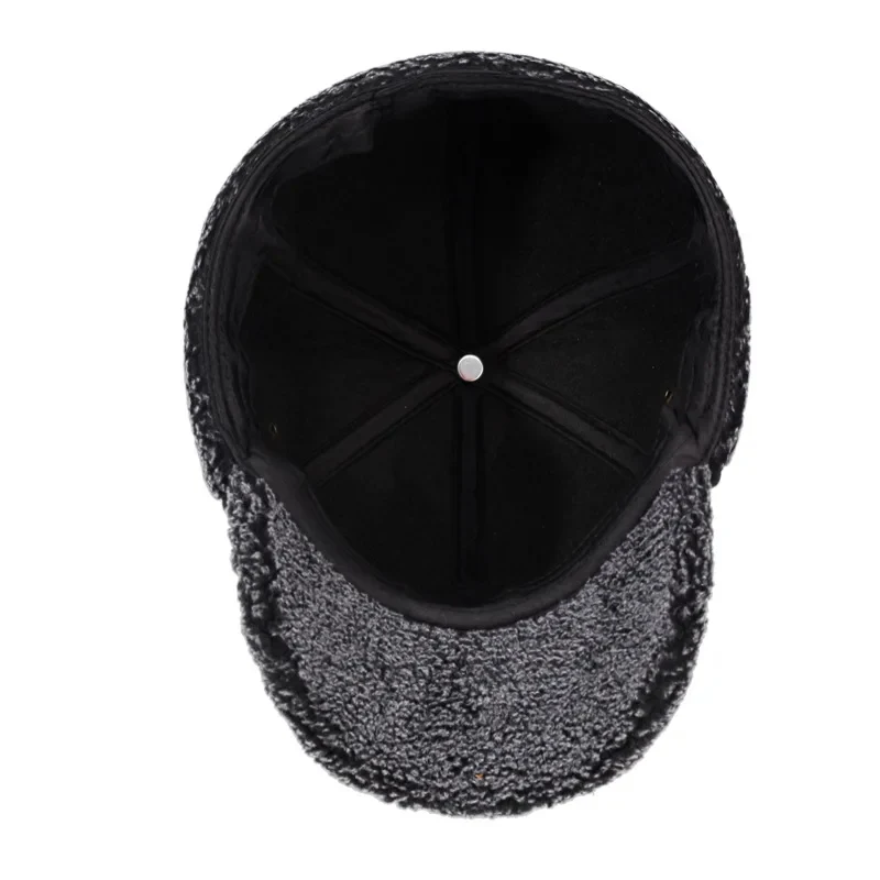 Baseball Cap with Fleece Earflaps for Winter - Image 2