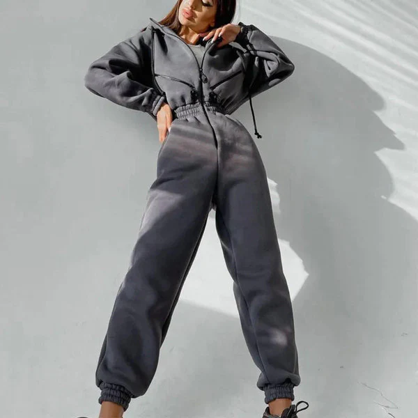 Basic Hooded Jumpsuit - Image 5