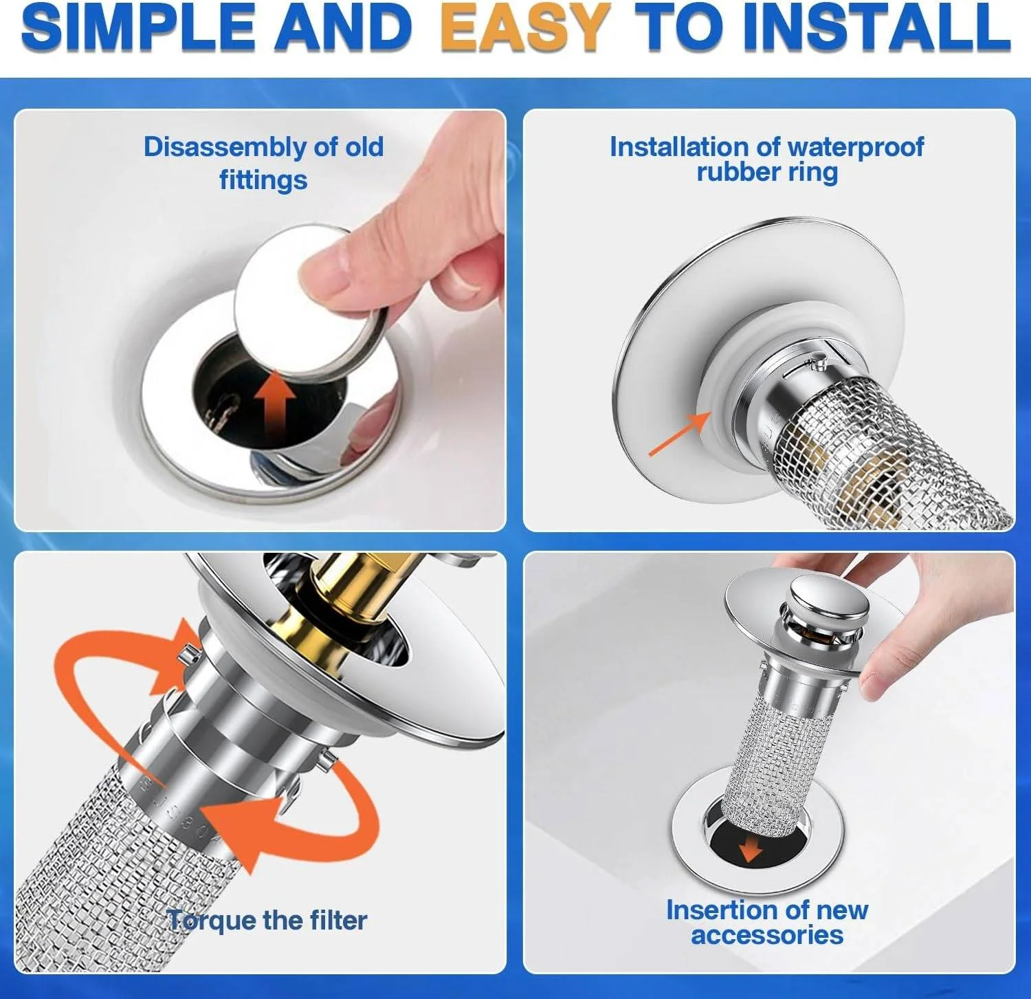Bathroom Sink Drain Stopper - Image 5