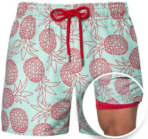 Beach shorts with lining - Image 5