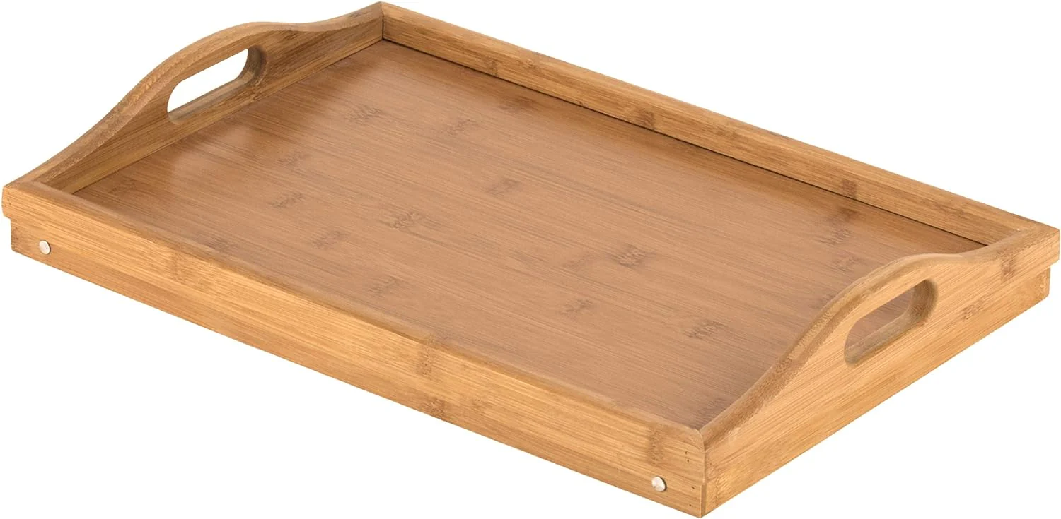 Bed Table Tray with Folding Legs - Image 2