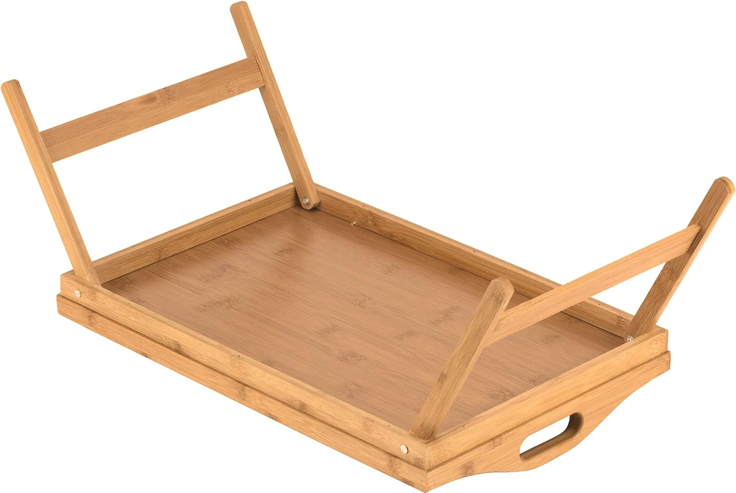 Bed Table Tray with Folding Legs - Image 3