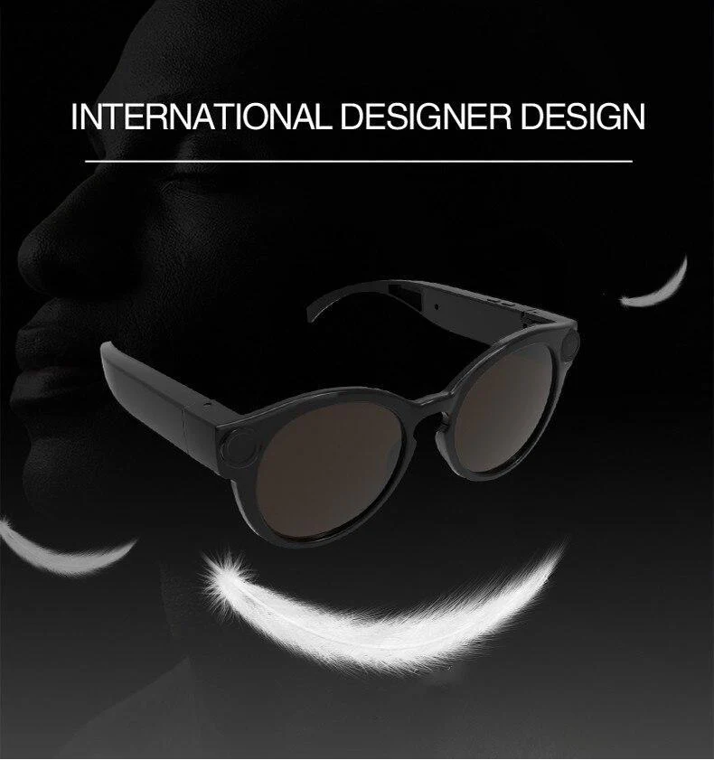 Bicycling Glasses WiFi Mini Camera HD 1080P DVR Video Audio Recorder - Image 4