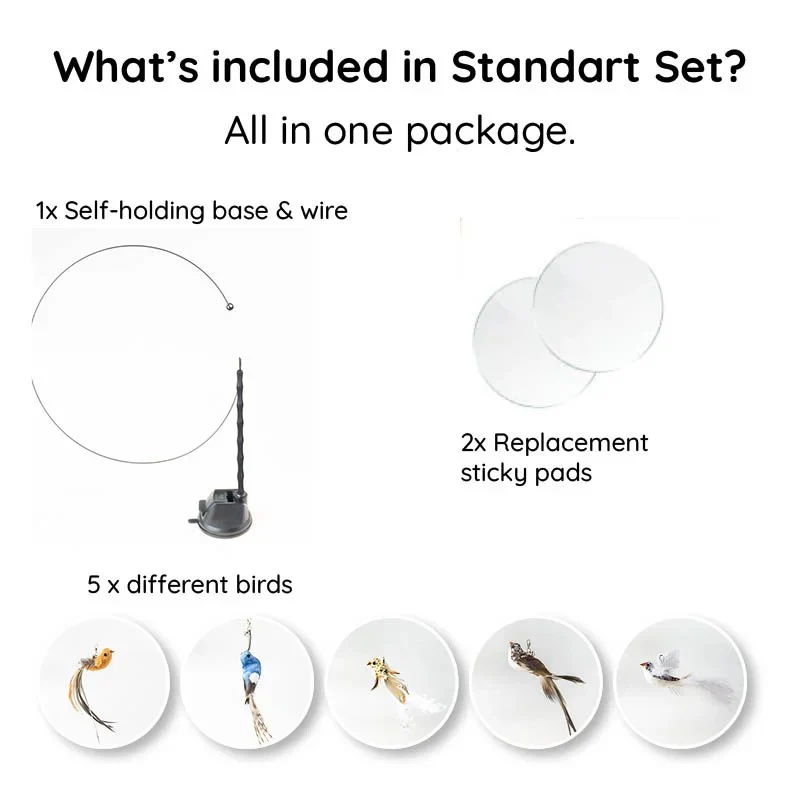 Bird Simulation Toy Set for Cats - Image 11