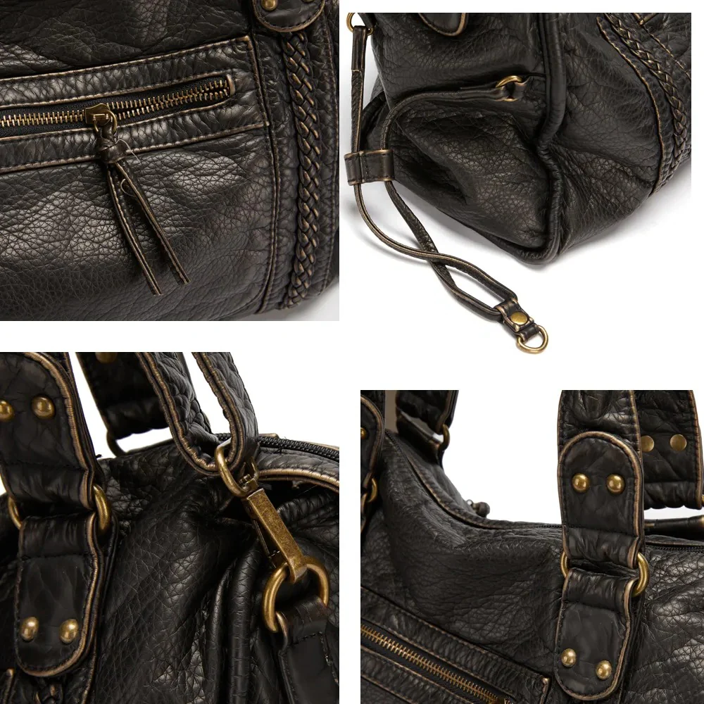 Black Handbag for Classes - Image 3