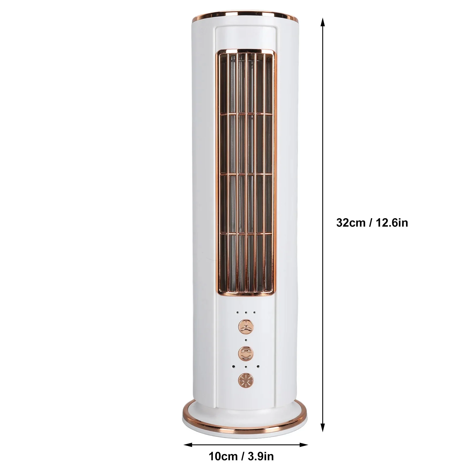 Bladeless Desktop Air Conditioner Fan with Remote Control - Image 4
