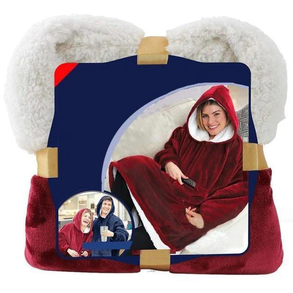 Blanket Sweater - Fleece lining - Image 9