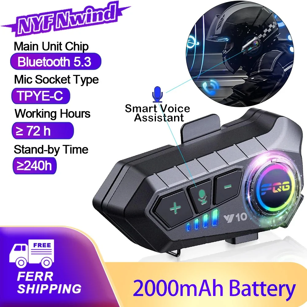 Bluetooth For Motorcycle Helmet - Image 3