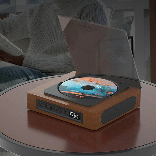 Bluetooth Retro CD Player with Type C Port - Image 2