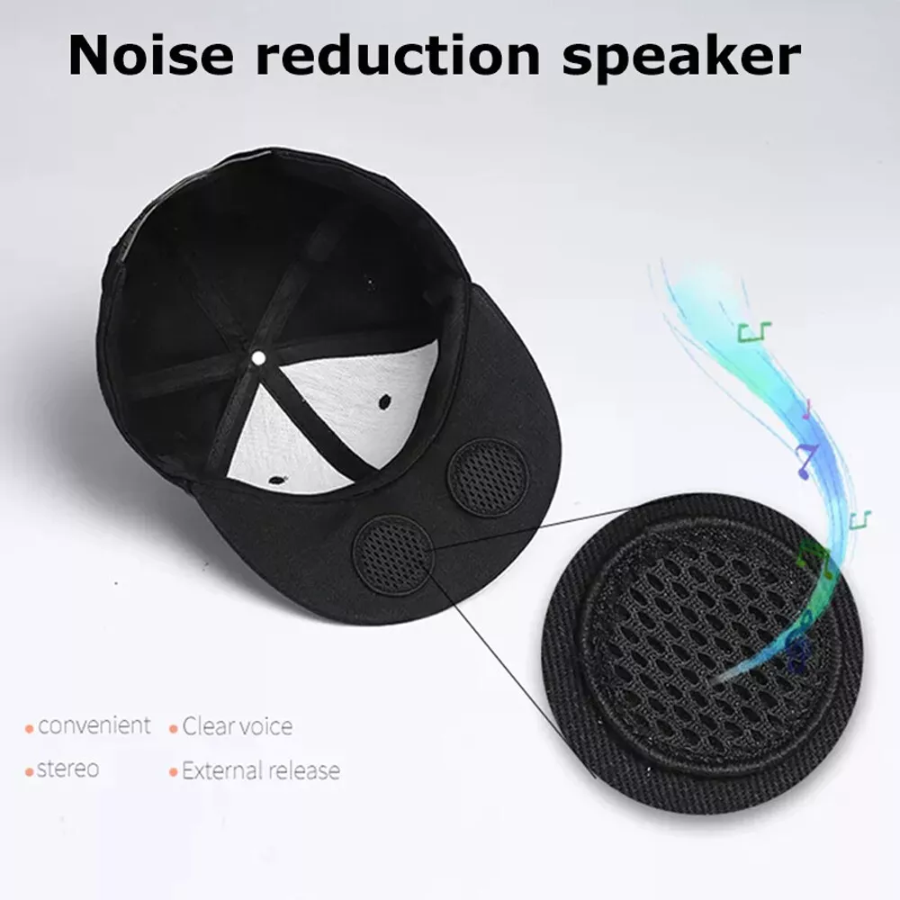 Bluetooth Speaker Baseball Cap – Wireless, Waterproof, and Stylish - Image 3