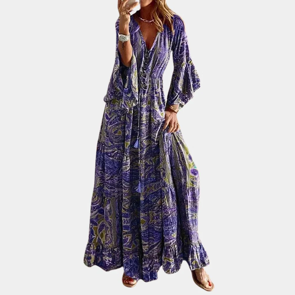 Bohemian Long Dress for Women - Image 5