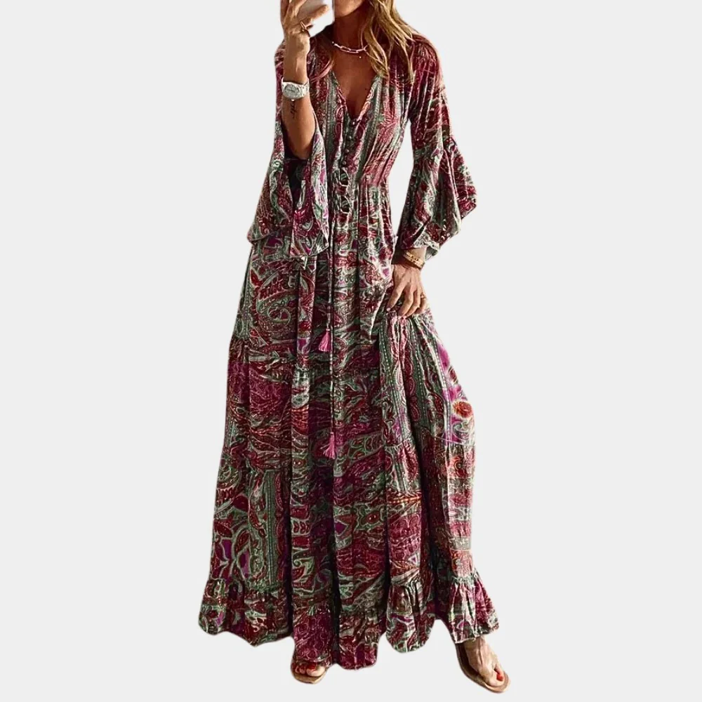 Bohemian Long Dress for Women - Image 6