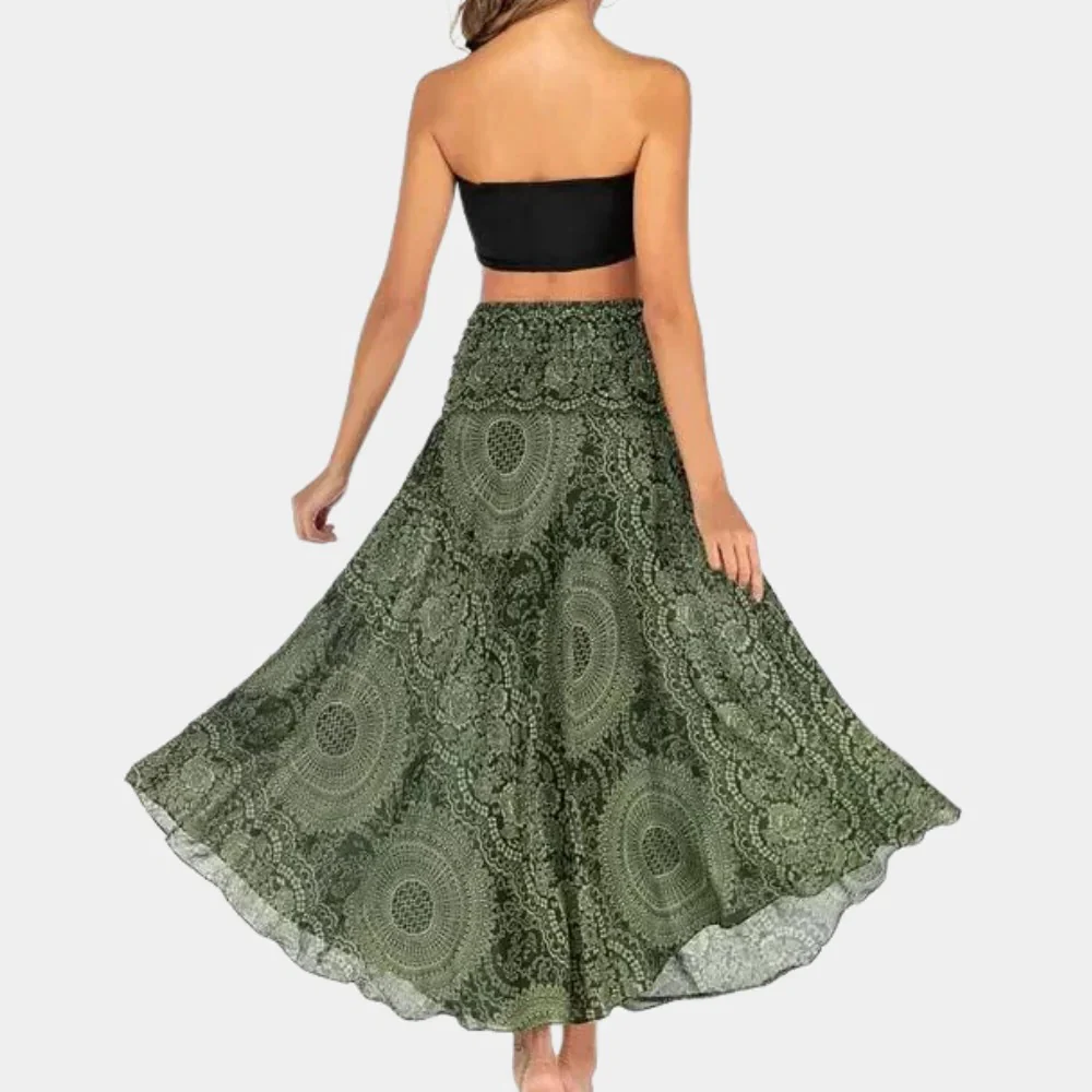 Bohemian Maxi Skirt For Women - Image 3