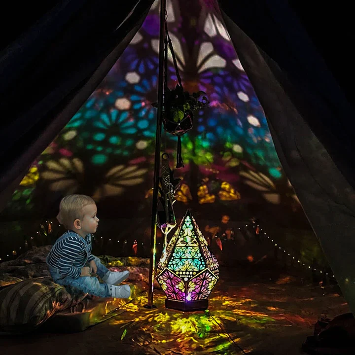 Bohemian Projection Lamp Colorful Night Light - Image 3