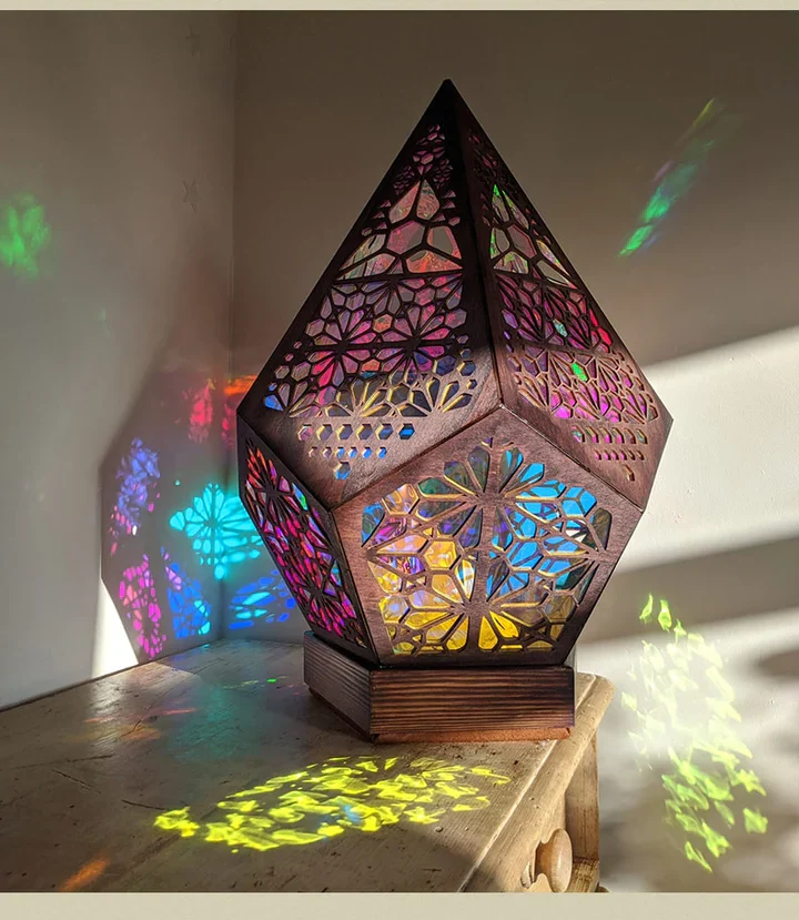 Bohemian Projection Lamp Colorful Night Light - Image 6