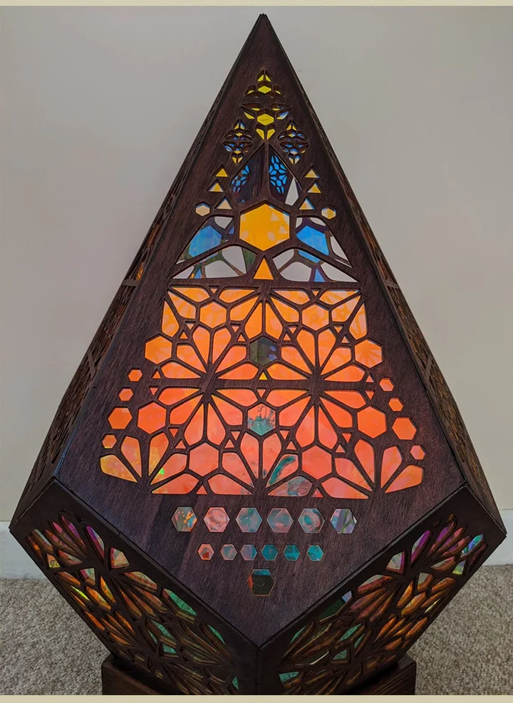 Bohemian Projection Lamp Colorful Night Light - Image 7