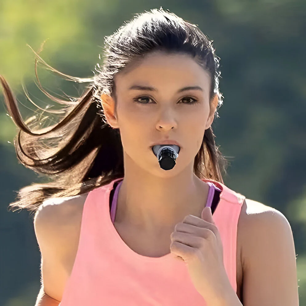Breathing Trainer for Lung Fitness - Adjustable Resistance for Respiratory Muscle Training, Reduce Shortness of Breath - Image 4