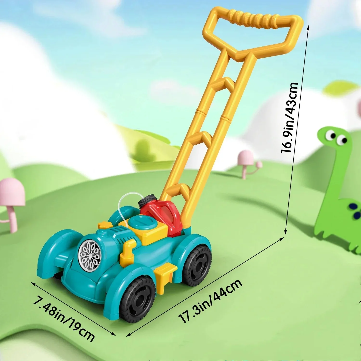Bubble Lawn Mower Toy - Image 5