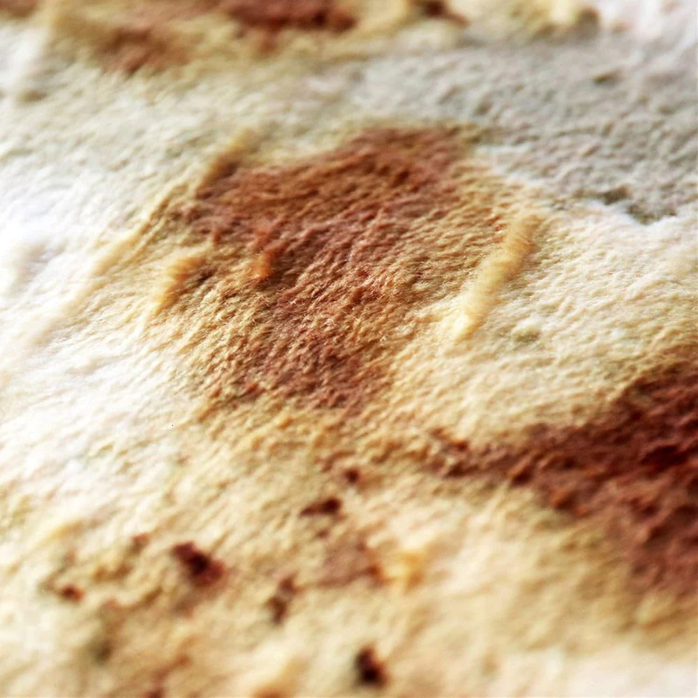 Burrito Tortilla Food Throw Blanket - Image 5