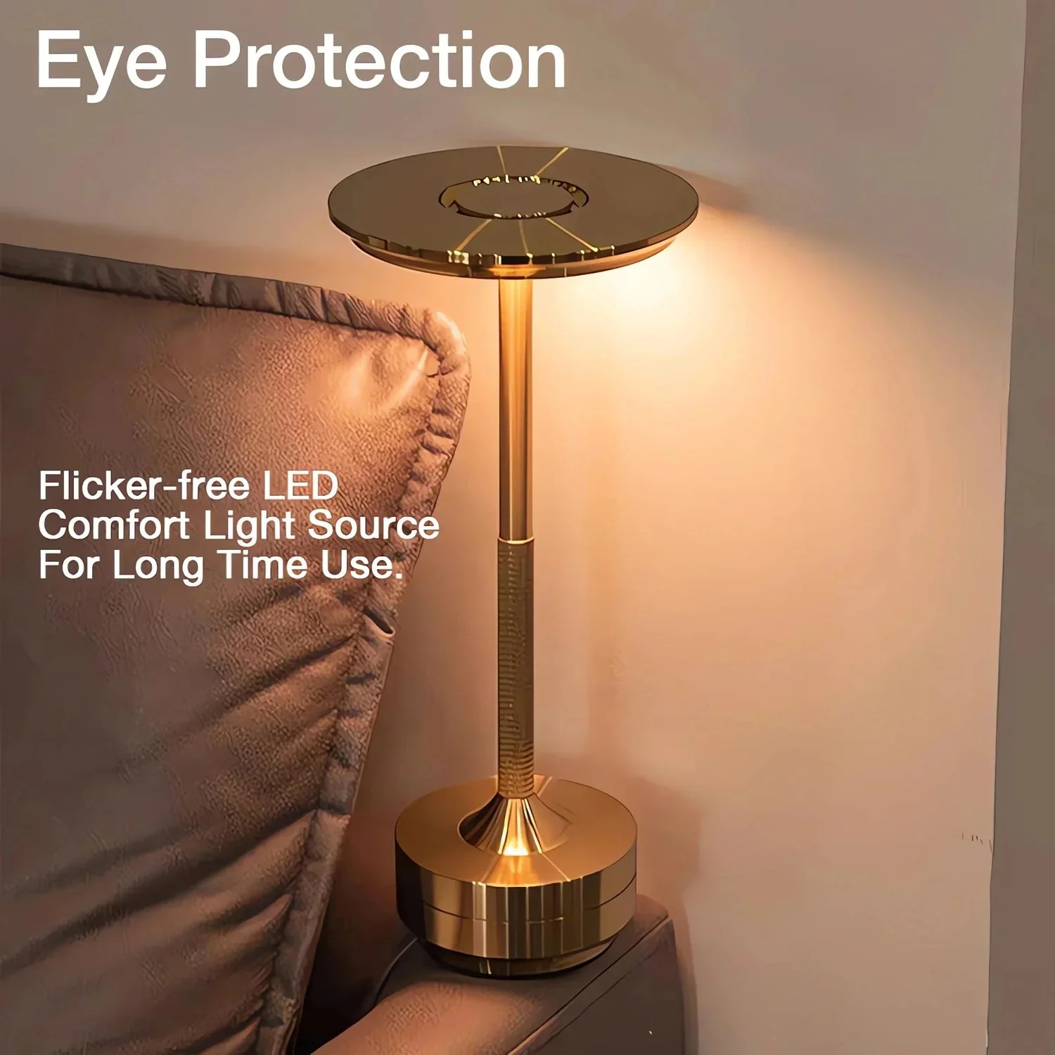 Cable-Free Rechargeable Modern Aura Table Lamp - Image 5