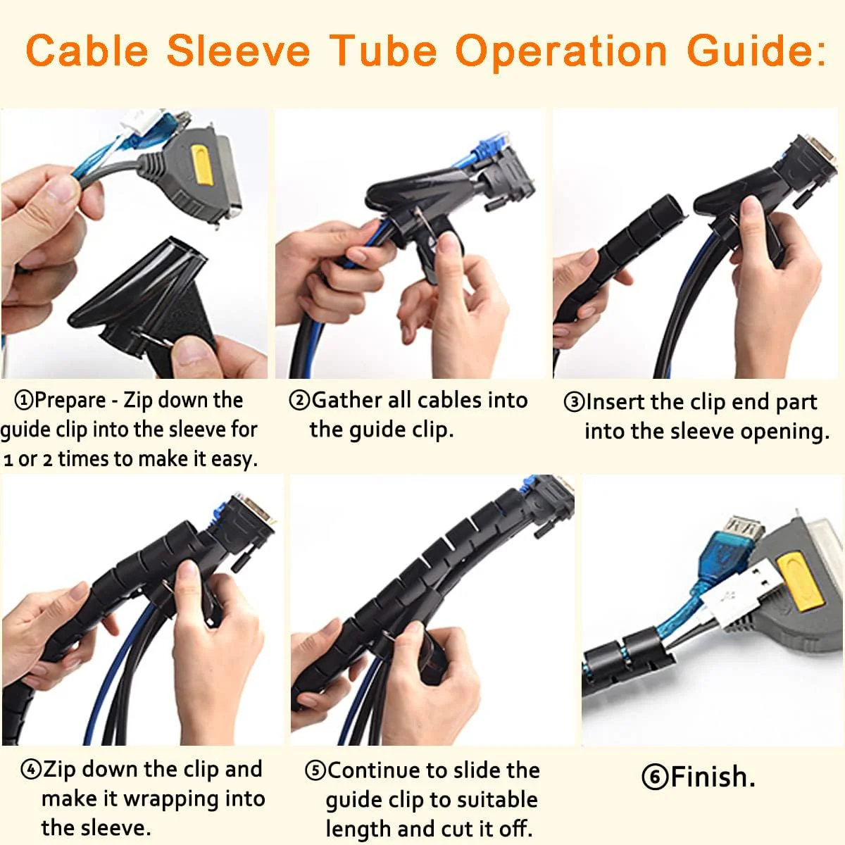 Cable Organizer For Desk - Image 5
