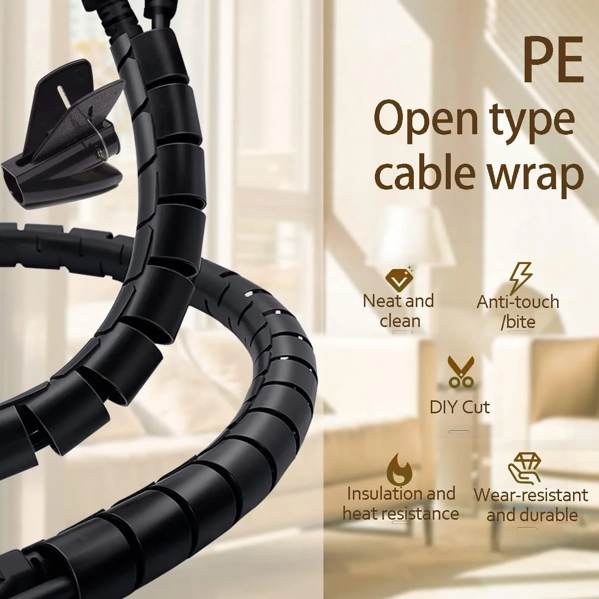 Cable Organizer For Desk - Image 7