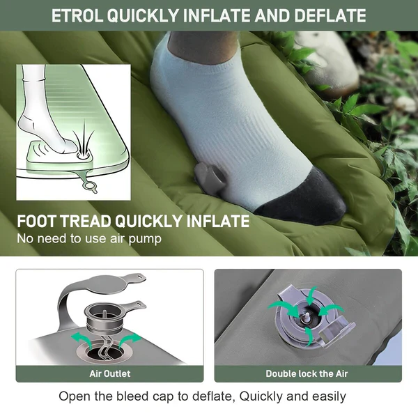 Camping Inflatable & Portable Mattress - Image 5