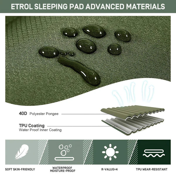 Camping Inflatable & Portable Mattress - Image 8