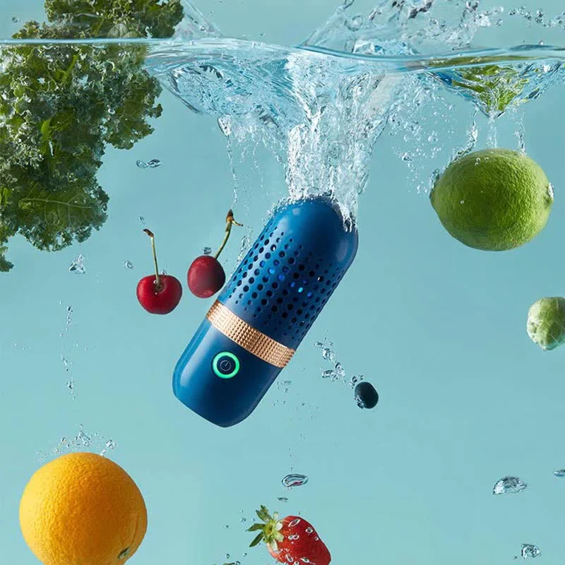 Capsule Vegetable Washing Machine | Automatic Fruits & Vege Disinfector Home Pesticide Cleaner - Image 7