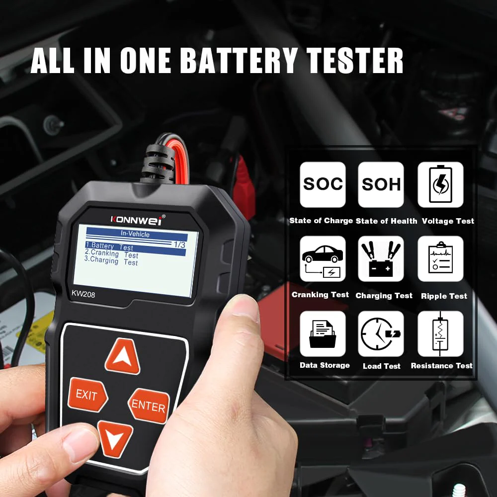 Car Alternator Battery Tester - Image 3