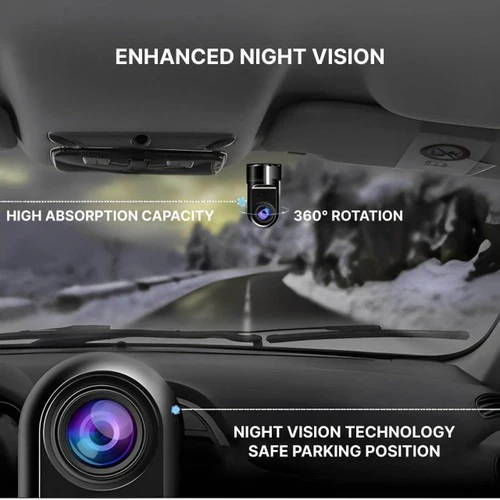 Car Dashcam with Surveillance Camera - Image 3