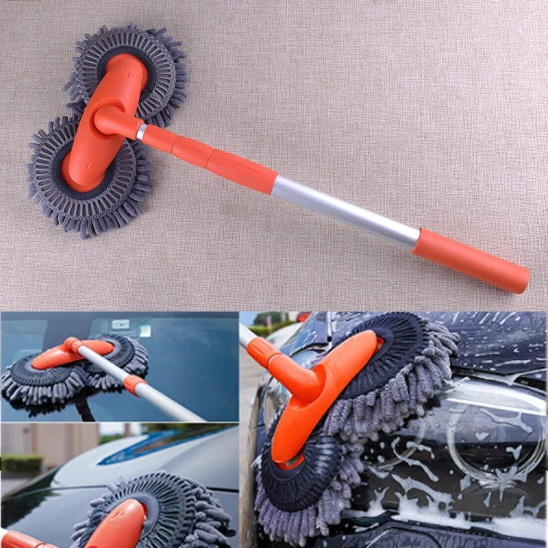 Car Wash Brush with Rotating Head - Image 5