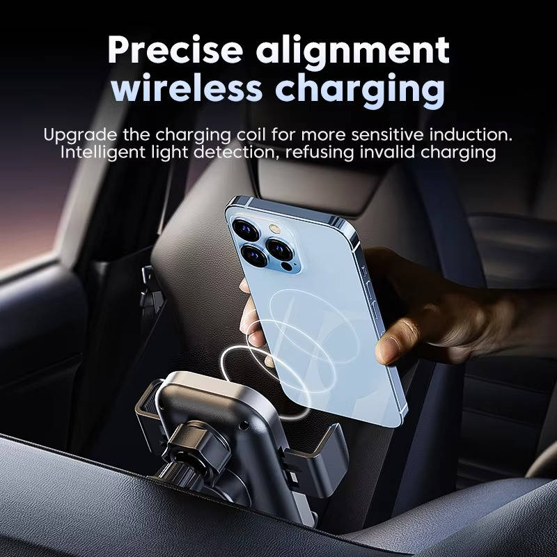 Car Wireless Charger Phone Mount - Image 2