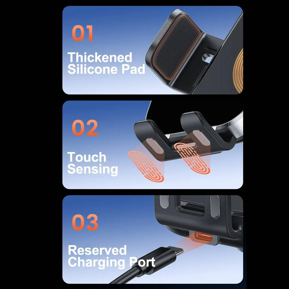 Car Wireless Charger Phone Mount - Image 5