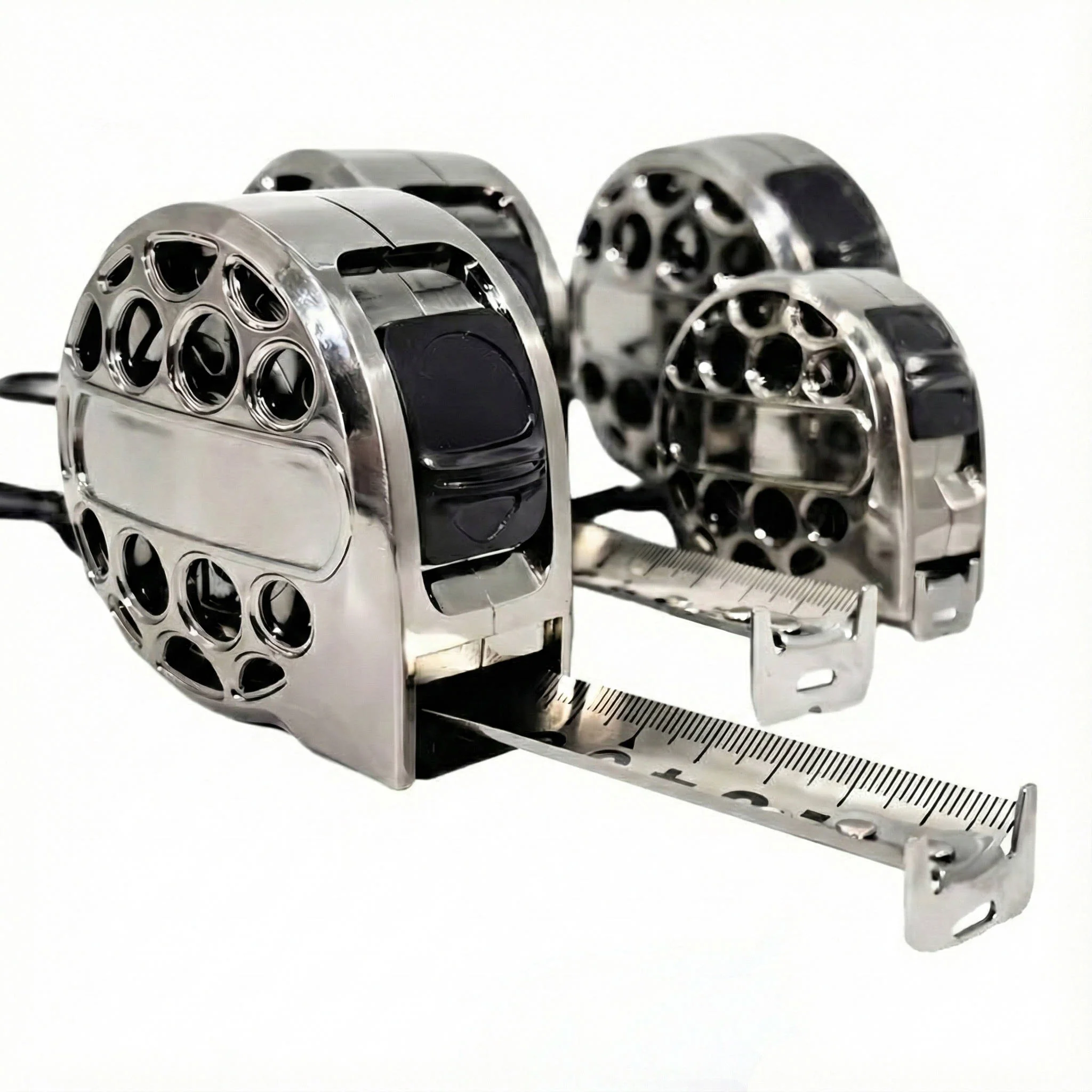 Carved Stainless Steel Measuring Tape - Image 3