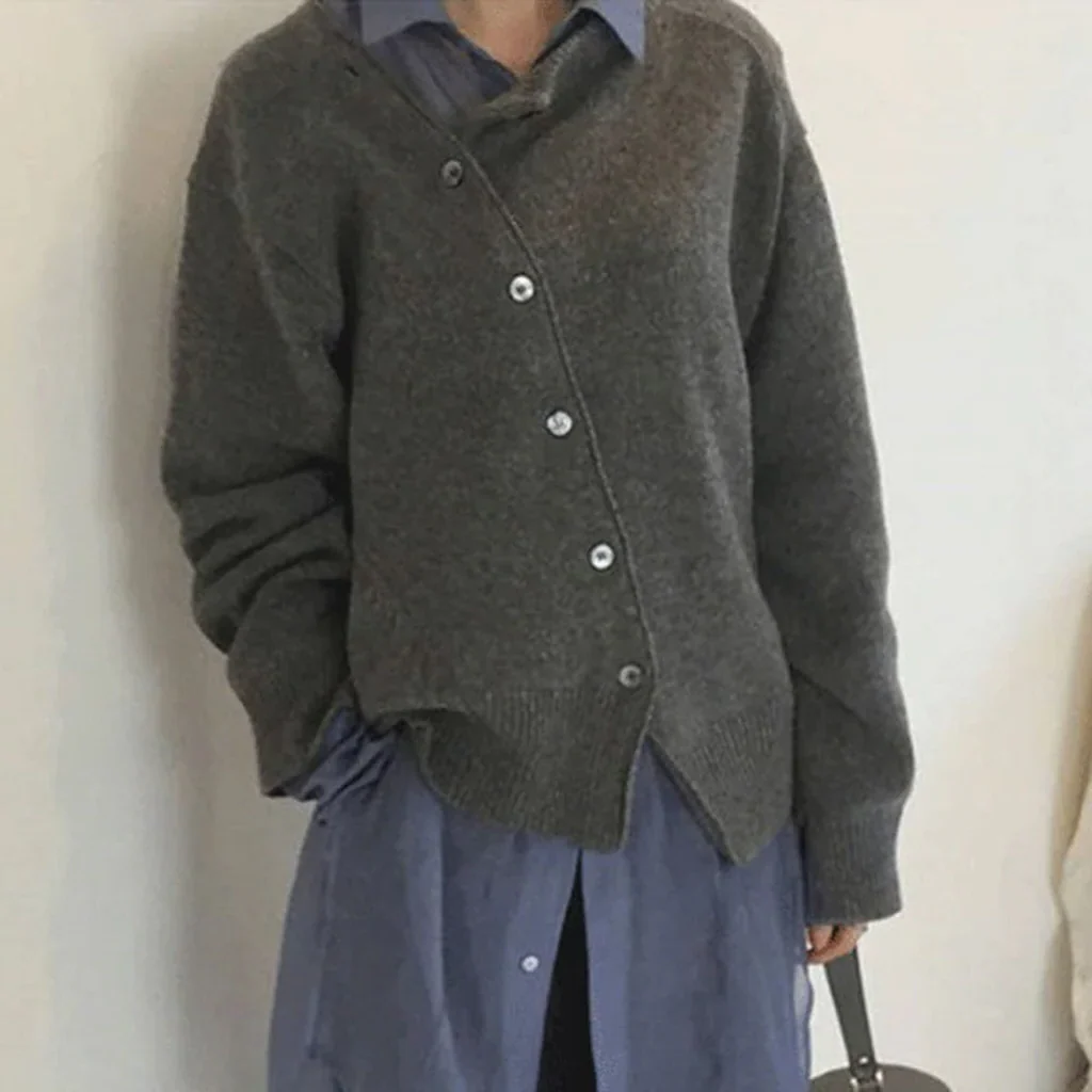 Cashmere Jacket With Button Details - Image 3