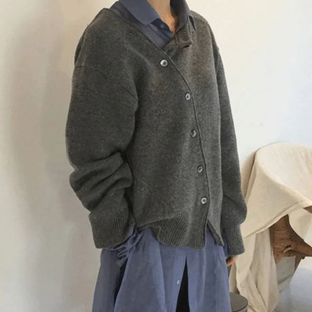 Cashmere Jacket With Button Details - Image 5